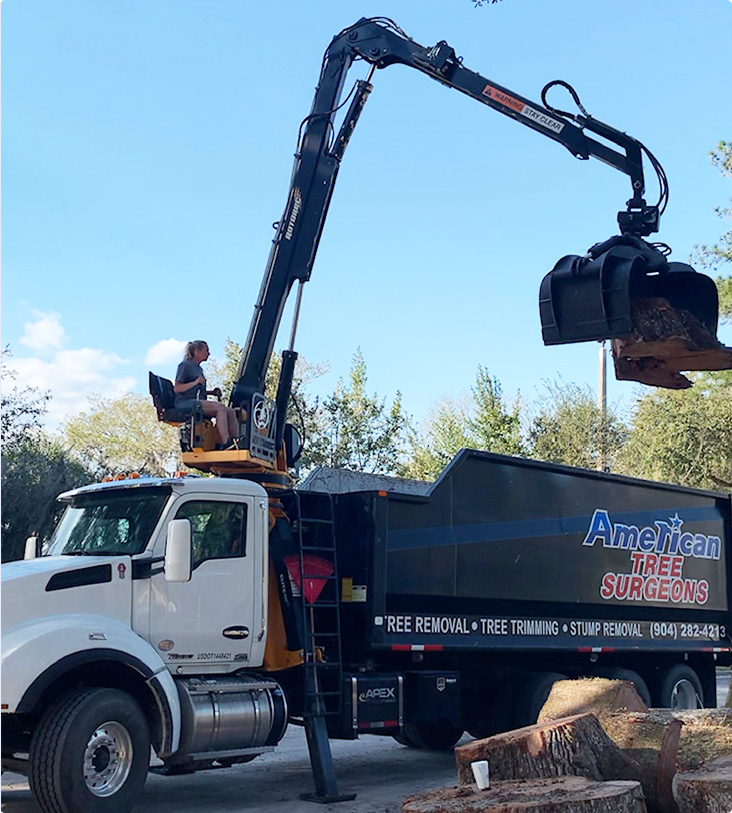 Grapple Trucks for Tree Debris Removal Middleburg FL